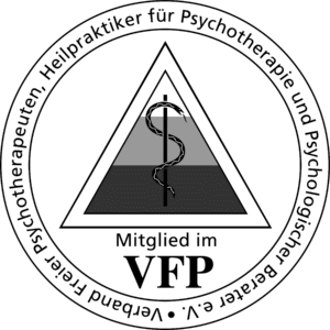 Logo des Verbands Freier Psychotherapeuten, Heilpraktiker für Psychotherapie und Psychologischer Berater e.V (VFP).